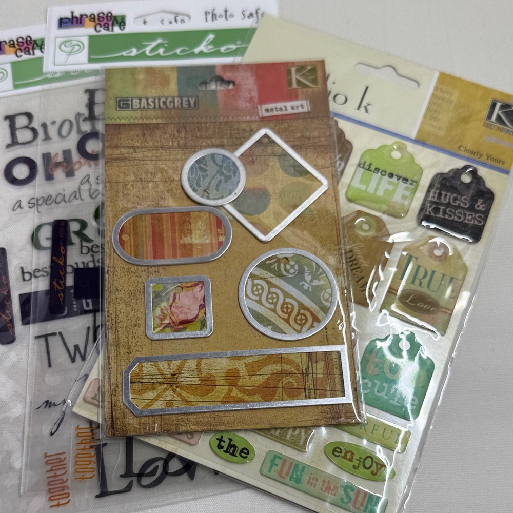 Scrapbooking Stickers packs